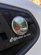 Transalpina Trip Sticker