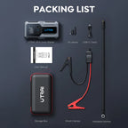 4-in-1 Jump Starter, Air Compressor, Power Bank and Flashlight